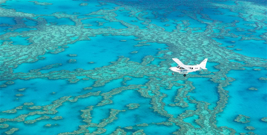 Ocean Rafting Scenic Flight 2 ocean-rafting-fly-raft-package-flight-over-great-barrier-reef
